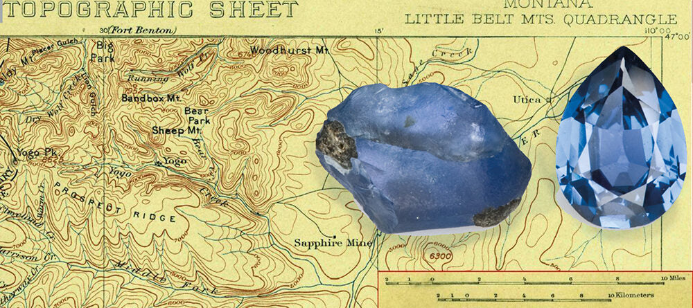 Yogo Sapphires : The ‘Blue Pebbles’ of Montana