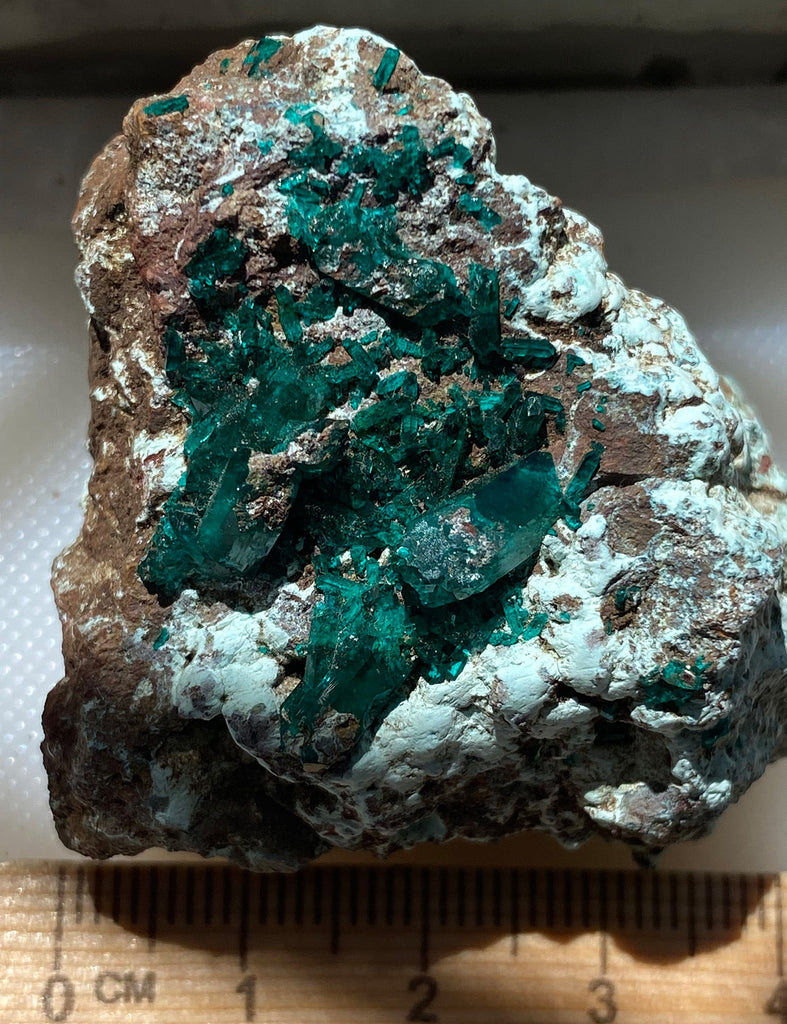 Emerald green Dioptase - Leura Jewels