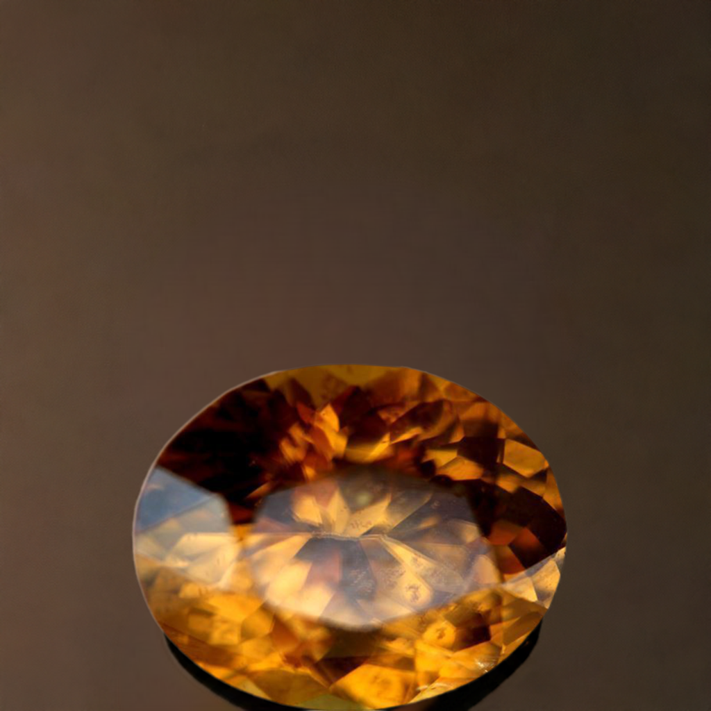 Natural golden yellow zircon - Leura Jewels