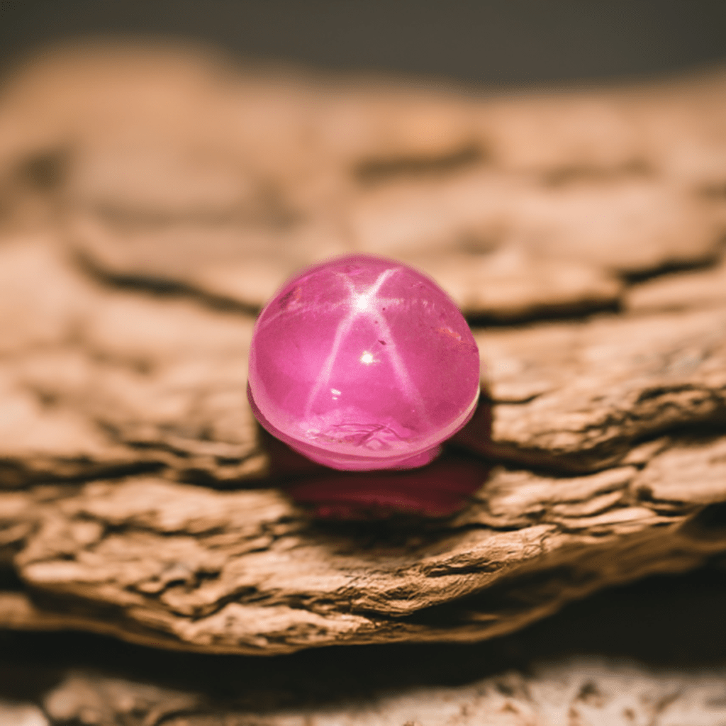 Pink Star Sapphire 2 - Leura Jewels